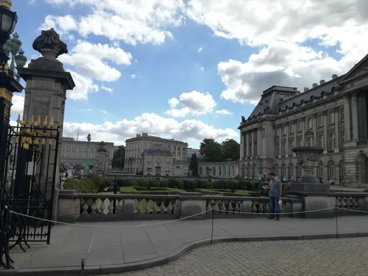 Royal Palace in Brussels (Belgium)